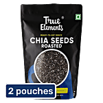 True Elements Roasted Chia Seeds 2x125 g (Multipack)