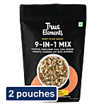 True Elements 9 In 1 Snack Mix - Assorted Seeds & Nuts 2x250 g (Multipack)