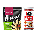 bb Combo Ching's Secret Momo Chutney, 250 g + Prasuma Vegetable & Paneer Momos, 24 pcs Combo (2 Items)