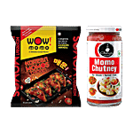 bb Combo Ching's Secret Momo Chutney, 250 g + Wow! Momo Chicken Korean Momos, 10 pcs Combo (2 Items)
