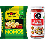 bb Combo Ching's Secret Momo Chutney, 250 g + Wow! Momo Darjeeling Veg Momos, 20 pcs Combo (2 Items)
