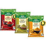 Tata Sampann Chilli Powder + Coriander Powder + Turmeric Powder With Natural Oils, 200g Each Combo (3 items)