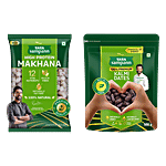 Tata Sampann High Protein Makhana, 100 g + Premium Kalmi Dates/Khajoor, 500 g Combo (2 items)