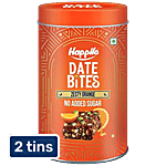Happilo Zesty Orange Date Bites 2x200 g (Multipack)