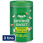 Happilo Pistachio Dry Fruit Sweet 3x150 g (Multipack)