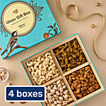 bb Royal Premium Gift Box - Almonds, Cashews, Raisins & Pistachios 4x500 g (Multipack)