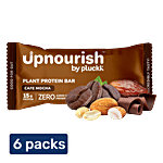 Upnourish by Pluckk Café Mocha 15g Plant Protein Bar 6x50 g (Multipack)