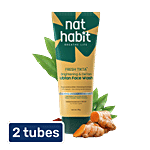 Nat Habit Brightening Ubtan Face Wash 2x100 g (Multipack)