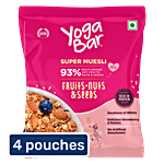 Yoga Bar Fruits, Nuts & Seeds Super Muesli 4x40 g (Multipack)