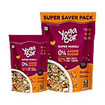 Yoga Bar Super Muesli 400 g + Super Muesli 700 g Combo (2 Items)