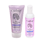 Curl Up Curl Defining Cream + Ultra Defining Hair Gel, 150 g Each Combo (2 Items)