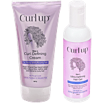 Curl Up Curl Defining Cream + Ultra Defining Hair Gel, 150 g Each Combo (2 Items)