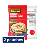 Mother's Recipe Punjabi Masala Papad 2x180 g Pouch (Multipack)