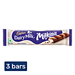 Cadbury Dairy Milk Milkinis Chocolate Bar 3x17 g (Multipack)