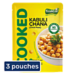 Freshcon Cooked Kabuli Chana/Chick Peas 3x250 g (Mulitpack)