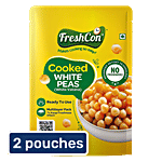 Freshcon Cooked White Peas/Vatana 2x250 g (Mulitpack)