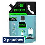 Beco Natural Laundry Detergent Liquid - Top Load 2x2 L (Multipack)