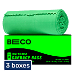 Beco Green Biofriendly Garbage Bags - Small, 43.18 x 48.26 cm 3x30 pcs (Multipack)