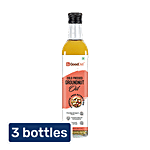 bb Gooddiet Cold Pressed Groundnut Oil 3x1 L (Multipack)