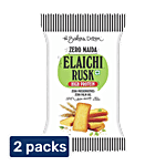The Baker's Dozen Zero Maida Elaichi Rusk 2x80 g (Multipack)