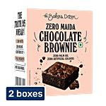 The Baker's Dozen Zero Maida Chocolate Brownie 2x55 g (Multipack)