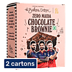 The Baker's Dozen Zero Maida Chocolate Brownie 2x55 g (Multipack)