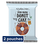 The Baker's Dozen Zero Maida Donut Cake 2x42 g (Multipack)