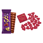 bb Combo Cadbury Dairy Milk Silk Chocolate 144g + Wooden Gift Box Reasons I Love You 1pc Combo (2 items)