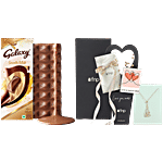 bb Combo Galaxy Smooth Milk Chocolate 110g+FNP Love Knot Valentine’s Gift Set 3 pcs Combo (2 items)