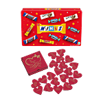 bb Combo Snickers Minis Valentine Chocolates 195.5 g+eCraftIndia Wooden Love Gift Box 1pc Combo (2 items)