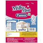 Milky Mist Paneer - Rich In Protein, Calcium, Excellent Taste 1 kg Pouch