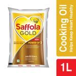 Buy Saffola Gold Edible Oil 1 Ltr Pouch Online At Best Price of Rs ...