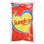 Sundrop Heart Edible Vegetable Oil 1 L Pouch
