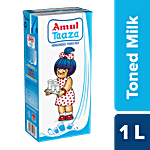 Amul Taaza Homogenised Toned Milk 1 L Carton