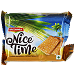 Britannia Nice Time - Sugar Showered Coconut Biscuits 73 g Pouch