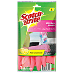 Scotch Brite Kitchen Gloves Large 1 pc 