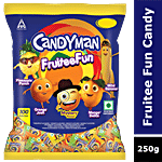 Candyman Fruitee Fun Candy - Assorted Flavours 250 g Pouch