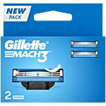Gillette Mach3 Shaving Razor Cartridges 2 pcs