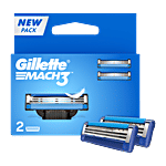 Gillette Mach3 Shaving Razor Cartridges 2 pcs