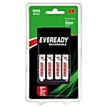 Eveready Rechargeable AA Battery BP4 With Charger 700 Nimh 4 pcs