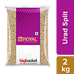 bb Royal Urad Dal/Uddina Bele - Split 2 kg Pouch