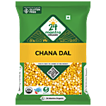 24 Mantra Organic Organic - Chana Dal/Kadale Bele 1 kg Pouch