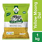 24 Mantra Organic Yellow Moong Dal 1 kg Pouch