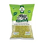 24 Mantra Organic Dal - Green Moong Whole//Hirvi Moong 1 kg Pouch