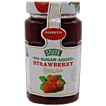 Stute  Strawberry Extra Jam - No Sugar Added, Imported 430 g Jar