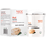 VLCC Skin Defense Mud Face Pack Skin Brightening, Rejuvenating & Purifying Mask 70 g 