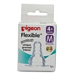 Pigeon Baby Peristaltic Nipple - 'M' Hole 1 pc