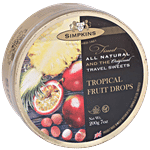 Simpkins  Travel Sweets - Tropical Fruit 200 g Box