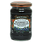 Mackays Preserve - Blueberry & Blackcurrant 340 g Bottle