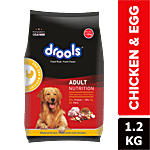 Drools Chicken & Egg Adult Dog Dry Food 1.2 kg